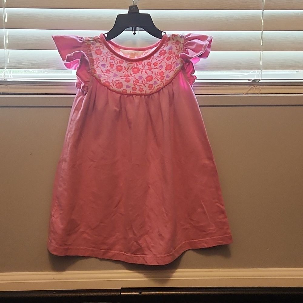 Matilda Jane Pink Floral Kids Top Size 4